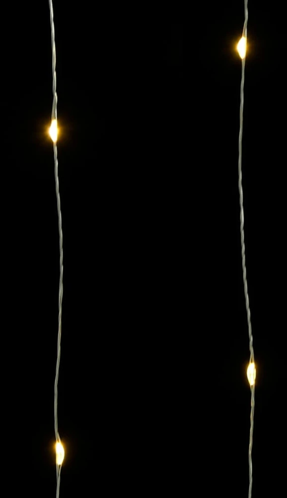 Mikro LED girlianda, 40m, 400 šiltų baltų LED, 8 funkcijos