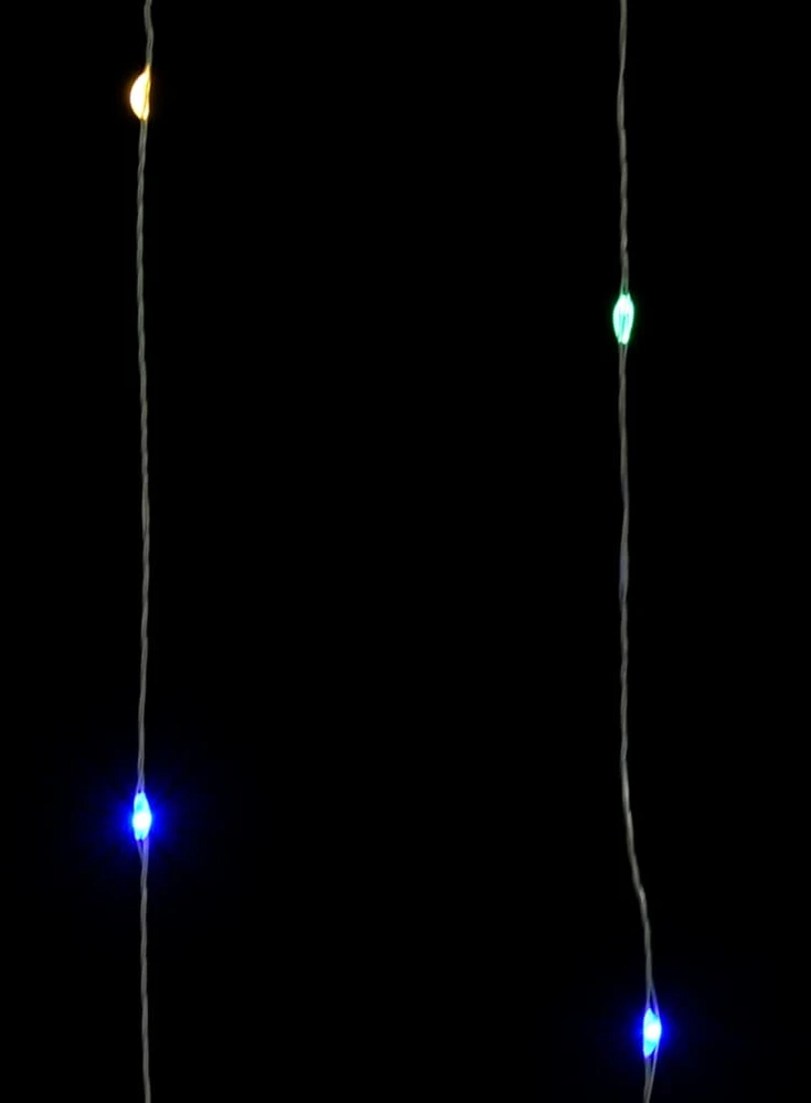Mikro LED girlianda, 40m, 400 spalvotų LED, 8 funkcijos