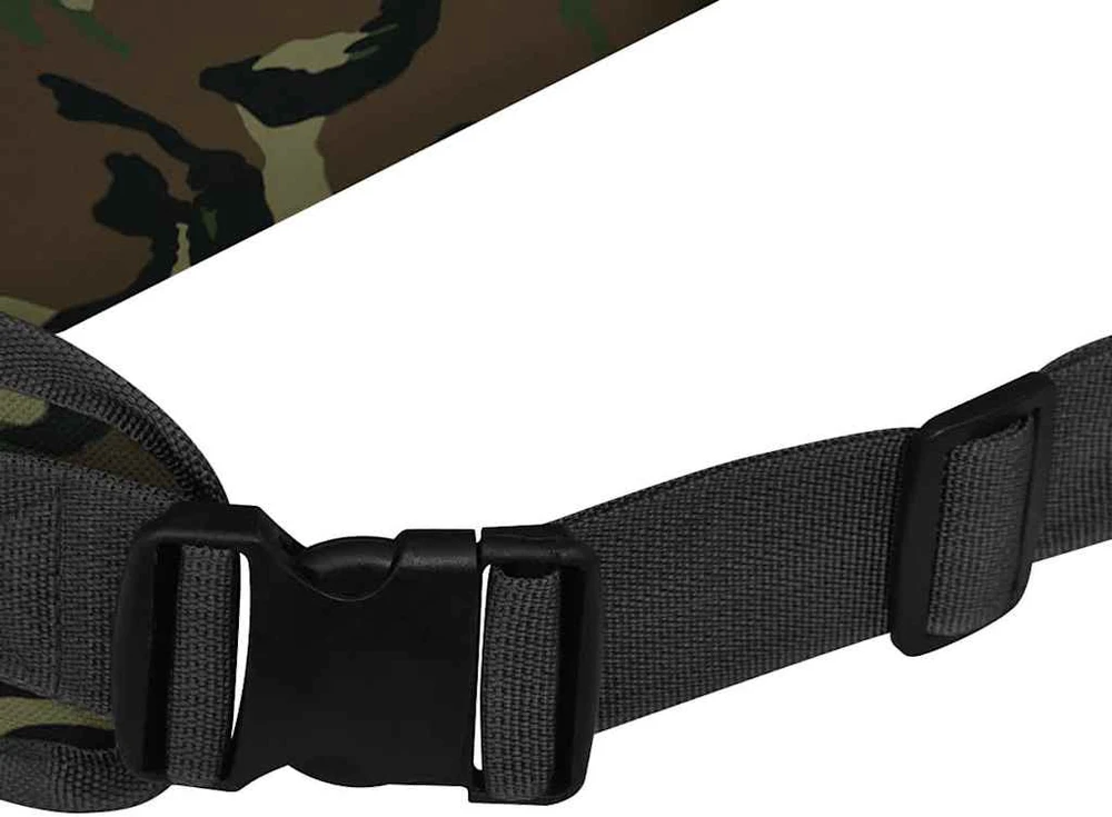Militaristinio stiliaus kuprinė, 65 l, kamufliažo spalvos