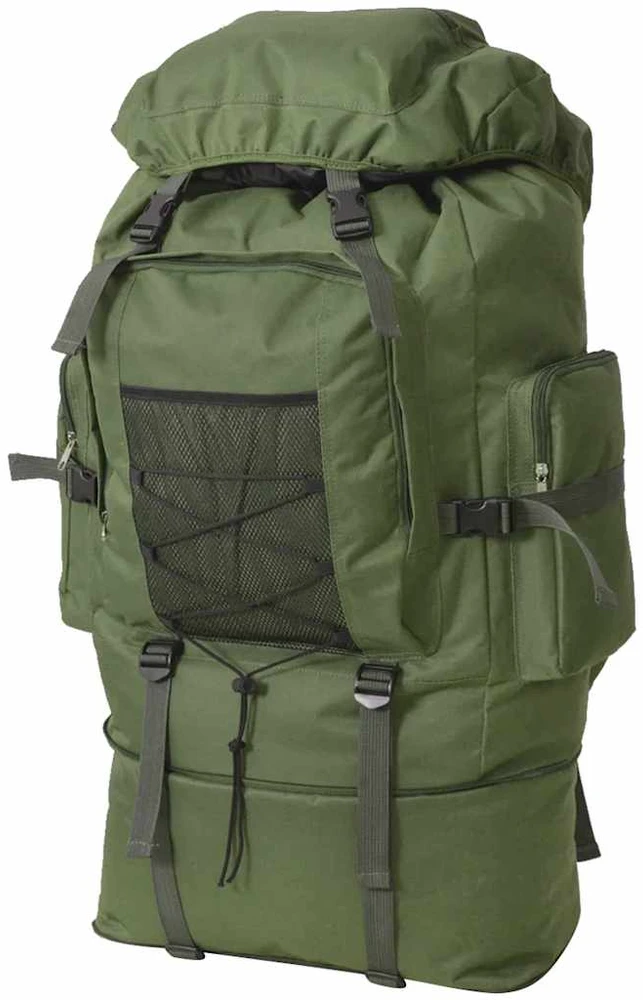 Militaristinio stiliaus kuprinė, žalia, XXL, 100 l