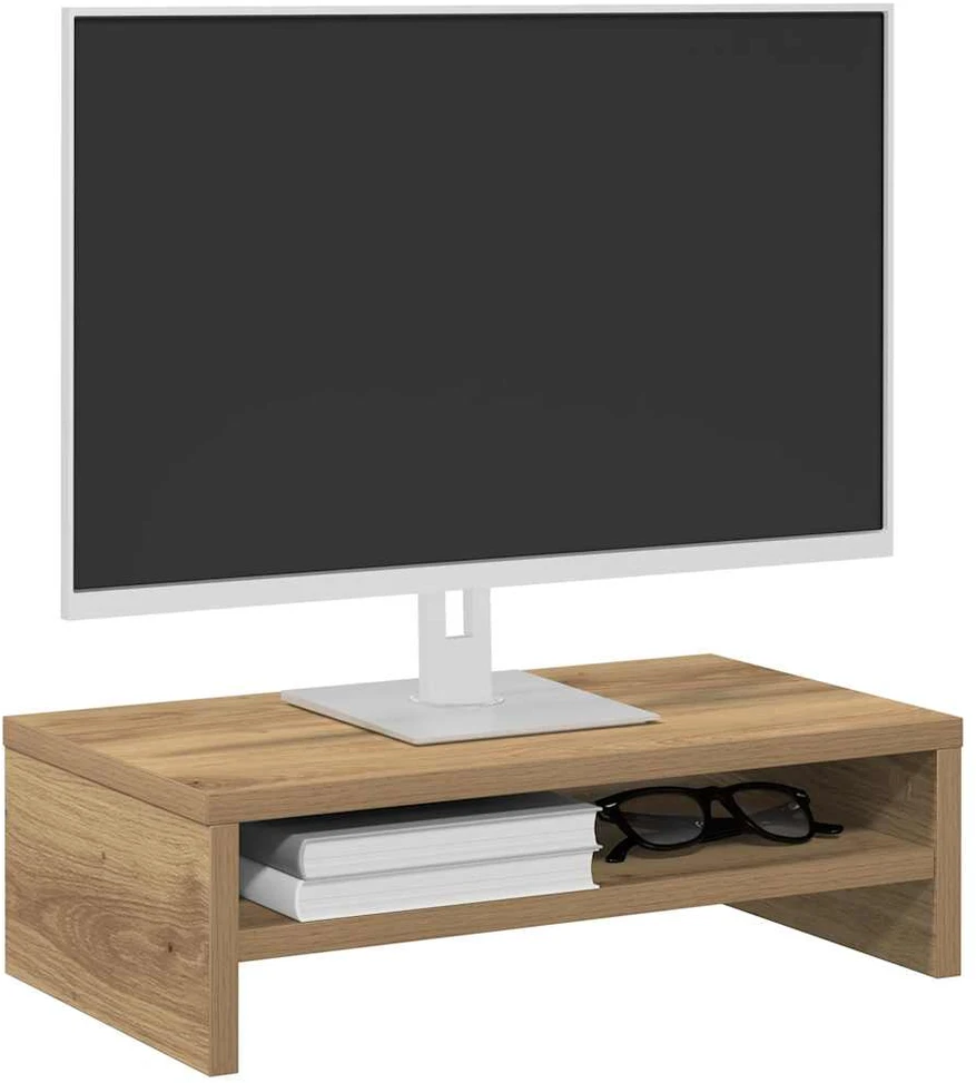TV staliukas monitoriaus stovas Artisan Oak 42x24x13 cm Engineered Wood