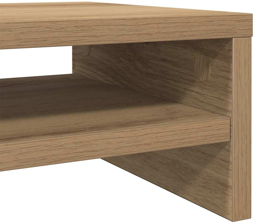 TV staliukas monitoriaus stovas Artisan Oak 42x24x13 cm Engineered Wood