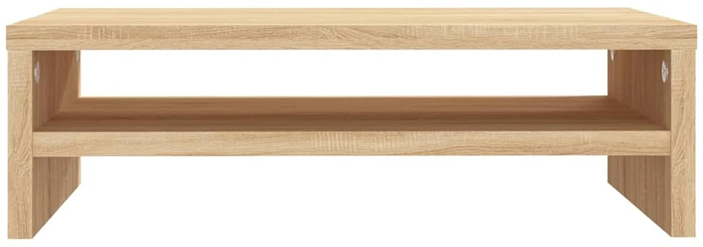 Monitoriaus stovas, ąžuolo, 42x24x13cm, apdirbta mediena