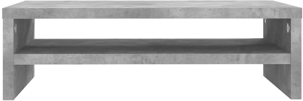 Monitoriaus stovas, betono, 42x24x13cm, apdirbta mediena