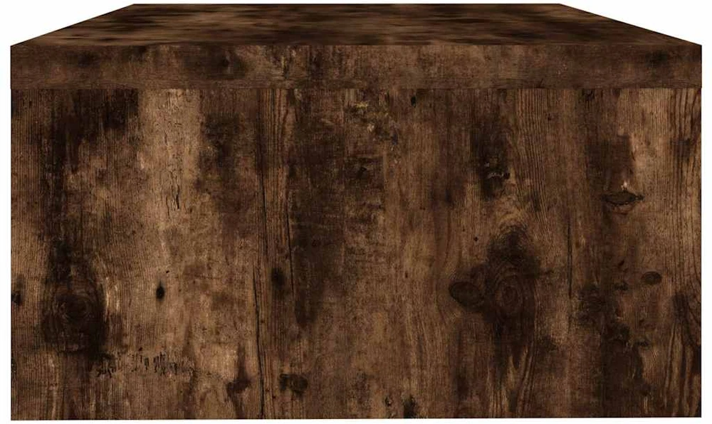 Monitoriaus stovas, dūminio ąžuolo spalvos, 42x24x13cm, mediena