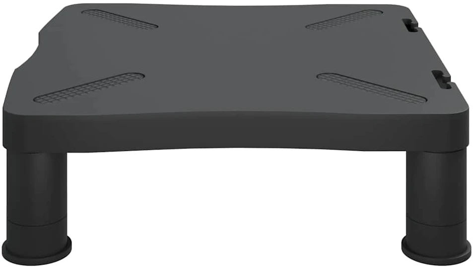 TV staliukas Monitoriaus stovas, juodos spalvos, 33,5x34x10,5cm
