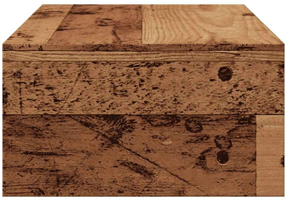 TV staliukas monitoriaus stovas Old Wood 42x24x13 cm Engineered Wood