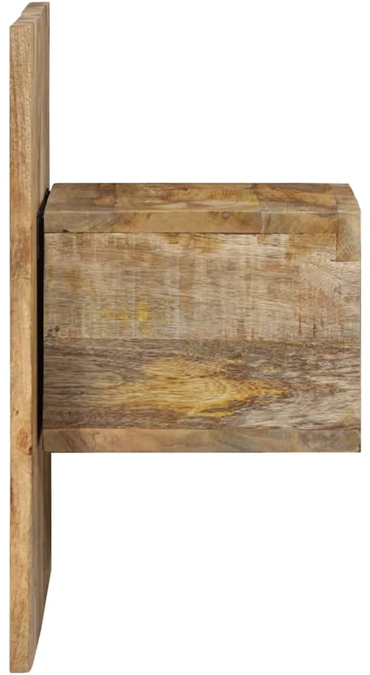 Naktinė spintelė, 50x27x50 cm, mango medienos masyvas
