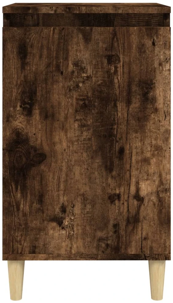Naktinės spintelės, 2vnt., dūminio ąžuolo, 40x35x70cm, mediena
