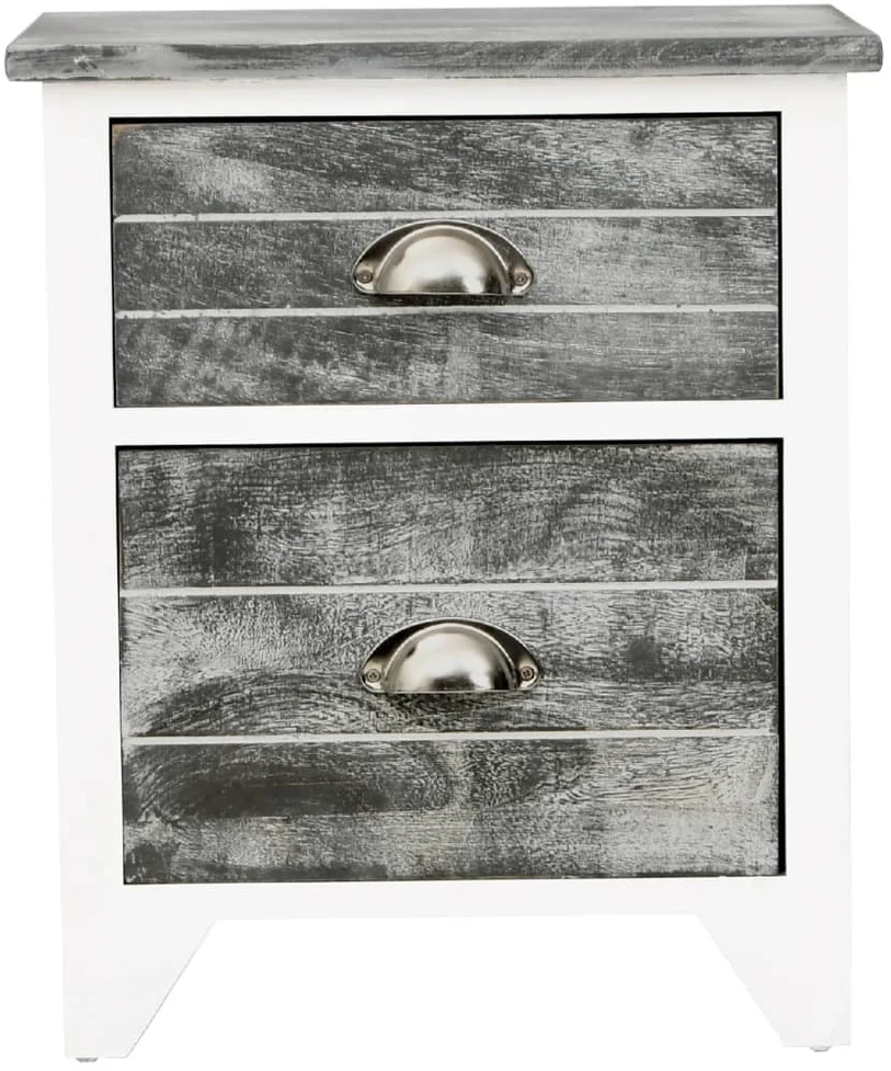 Naktinis stal., pilk. ir balt. sp., 38x28x45cm, paulov. med.
