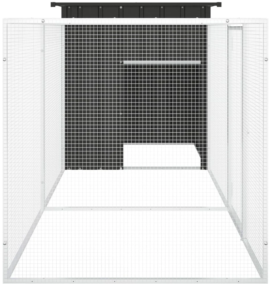Narvas viščiukams, antracito, 300x91x100cm, plienas