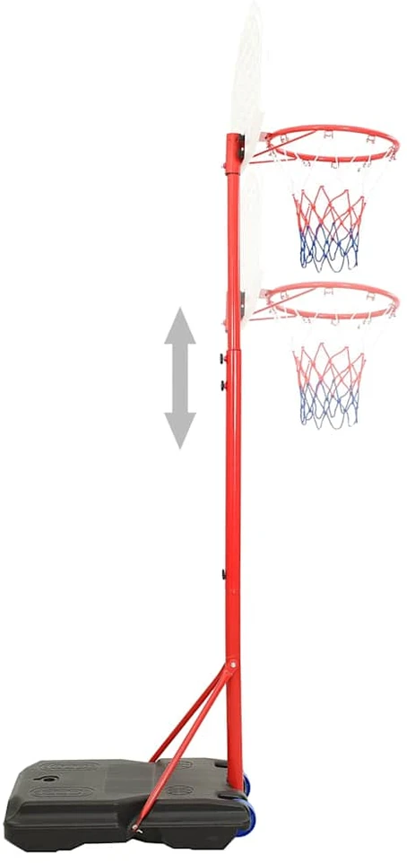 Nešiojamas krepšinio rinkinys, 200–236cm, reguliuojamas