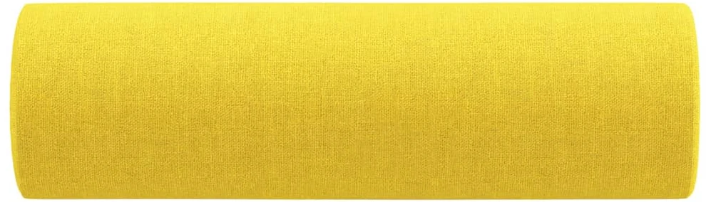 Pagalvėlės, 2vnt., šviesiai geltonos spalvos, 15x50cm, audinys