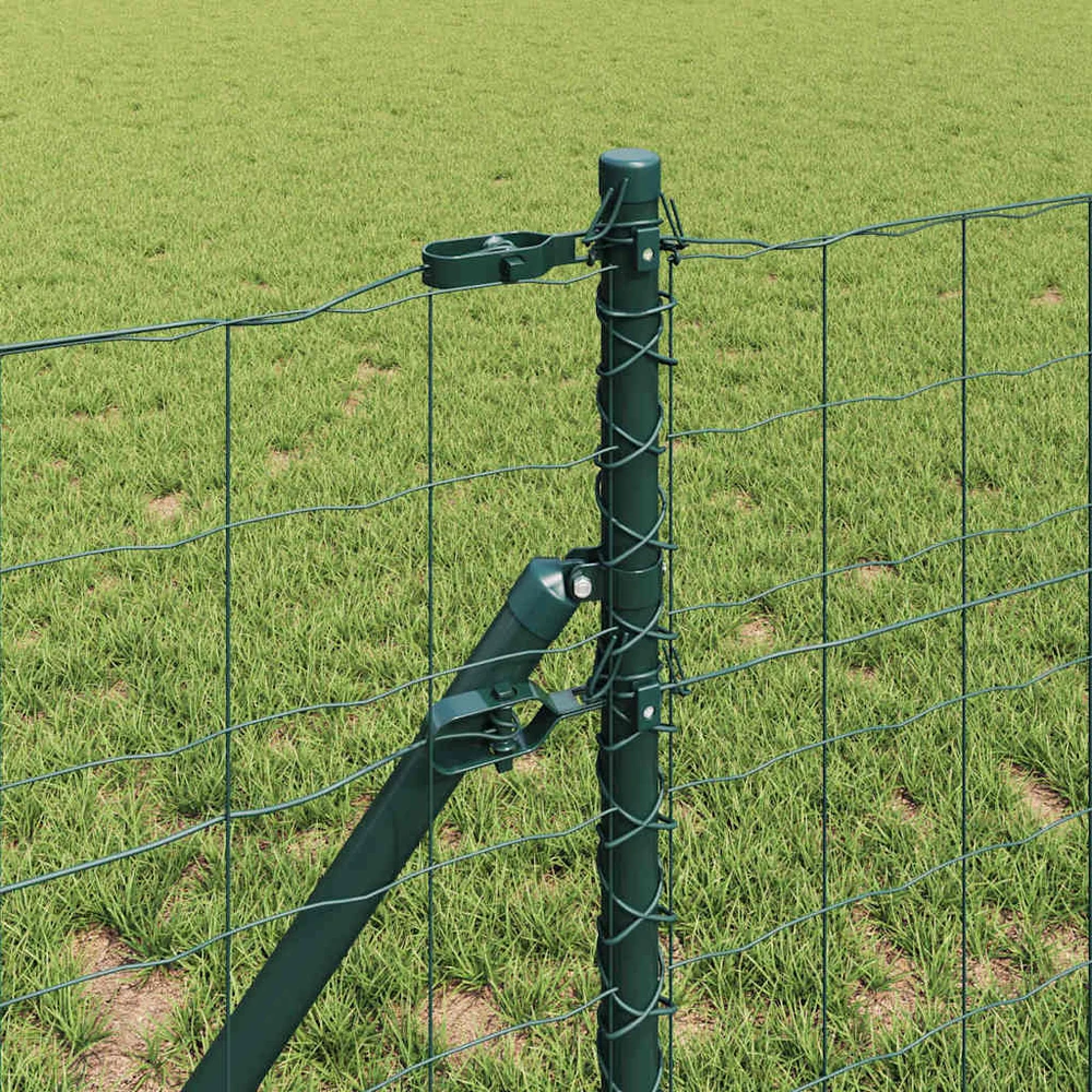 Euro tvoros žemės tvirtinimas 10 x 0,6 m PVC dengtas plienas