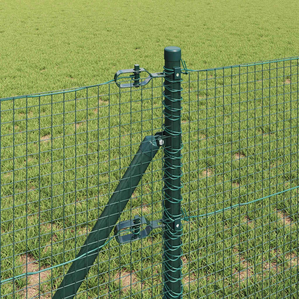 Suvirintas vielos tvora žemės tvirtinimas 10 x 0,8 m Žalia
