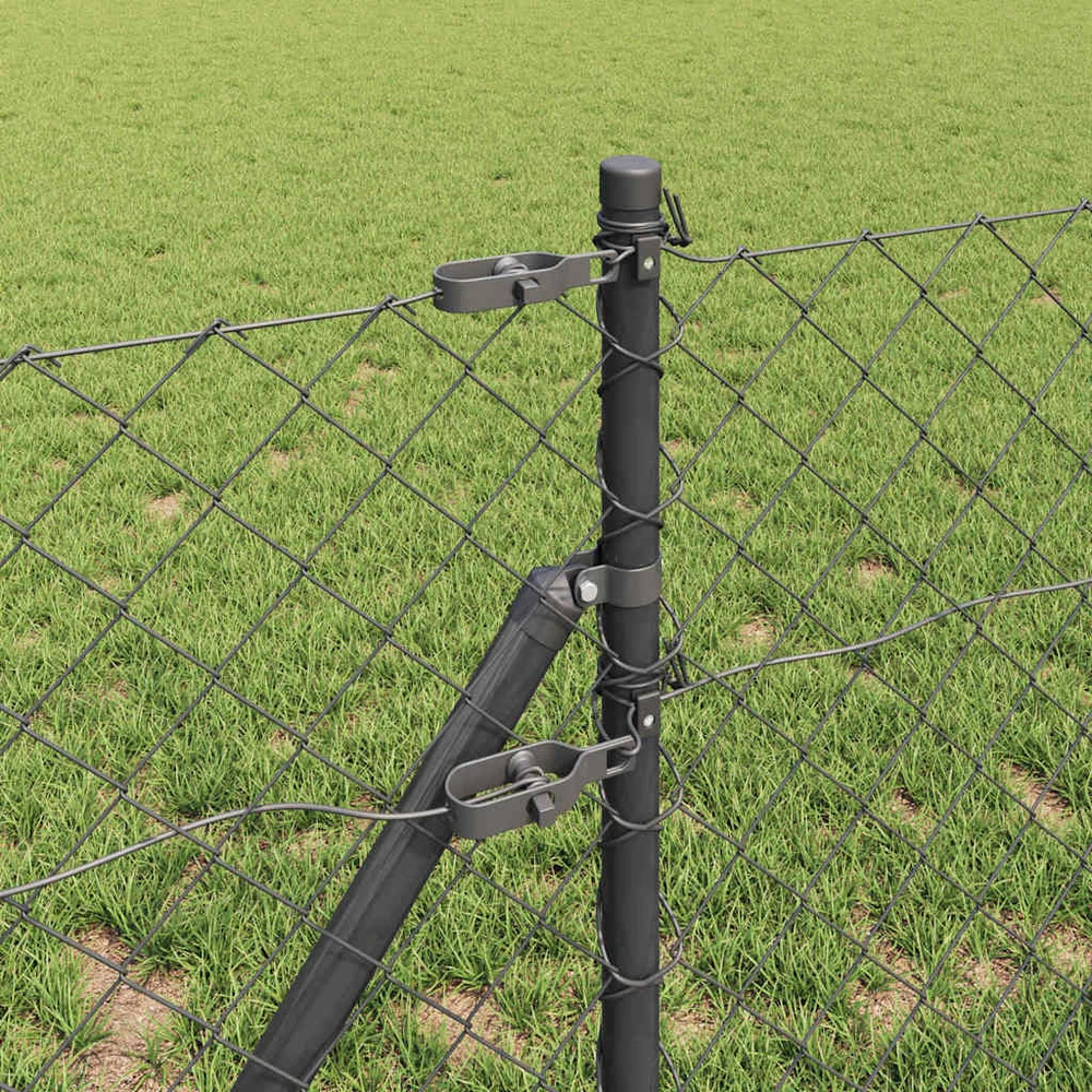 Grandinės tvoros tvirtinimas 10 x 0,8 m PVC dengtas plienas