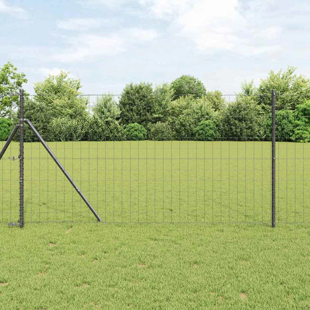 Euro tvoros žemės tvirtinimas 10 x 1,4 m PVC dengtas plienas