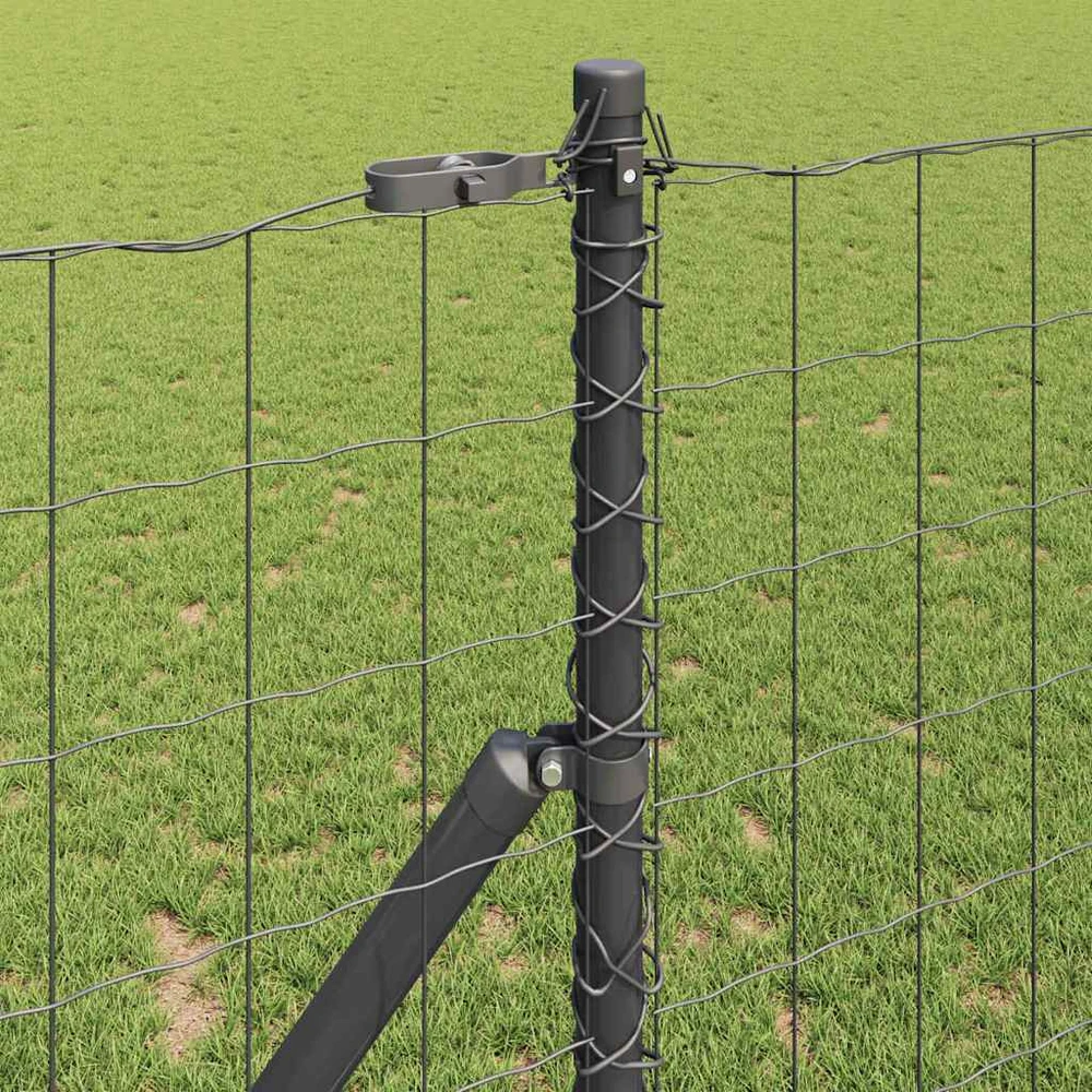 Euro tvoros žemės tvirtinimas 10 x 1,4 m PVC dengtas plienas