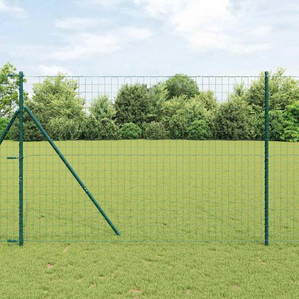 Euro tvoros žemės tvirtinimas 10 x 1,5 m PVC dengtas plienas