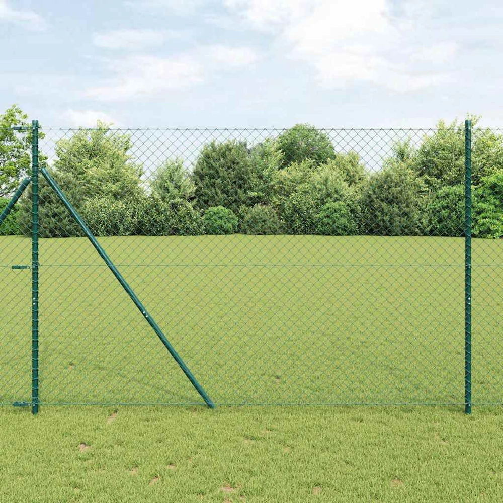 Grandinės tvoros tvirtinimas 10 x 1,6 m PVC dengtas plienas