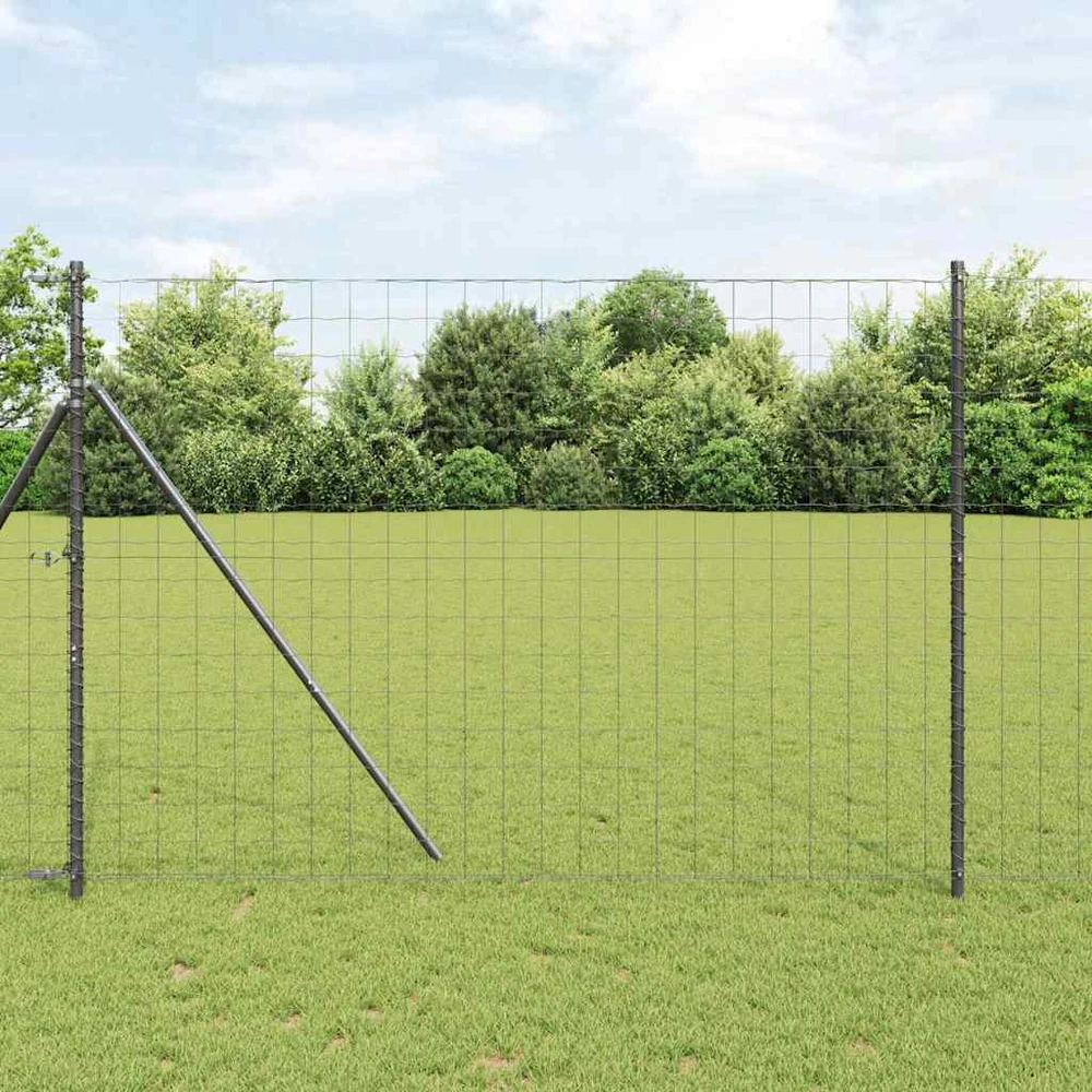 Euro tvoros žemės tvirtinimas 10 x 1,6 m PVC dengtas plienas
