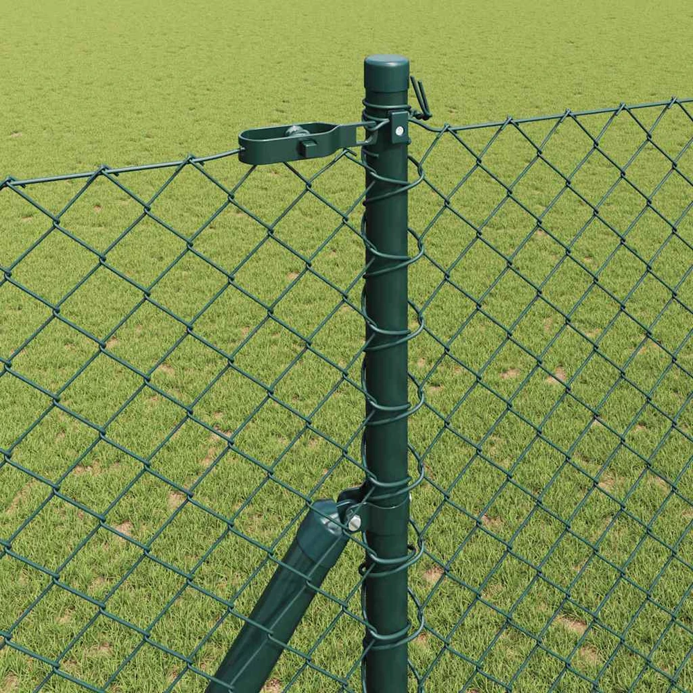 Grandinės tvoros tvirtinimas 10 x 1,6 m PVC dengtas plienas