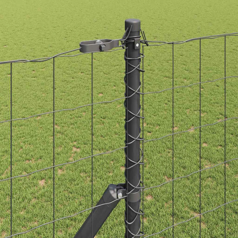 Euro tvoros žemės tvirtinimas 10 x 1,6 m PVC dengtas plienas