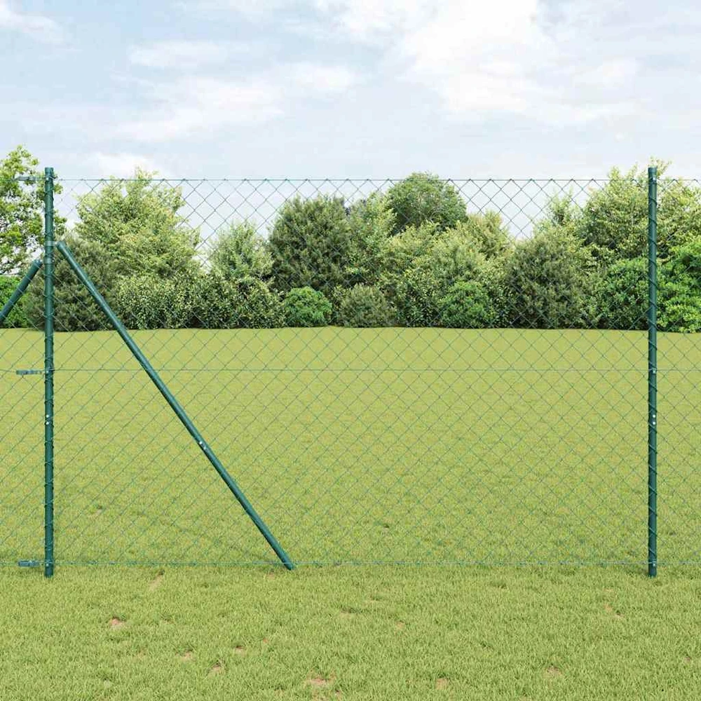Grandinės tvoros tvirtinimas 1,5 x 25 m PVC dengtas plienas