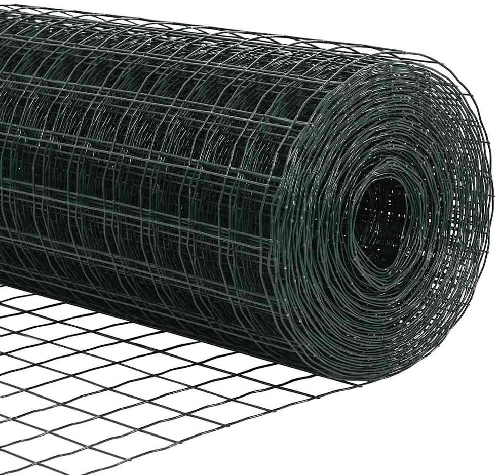 Euro tvoros žemės tvirtinimas 25 x 0,6 m PVC dengtas plienas