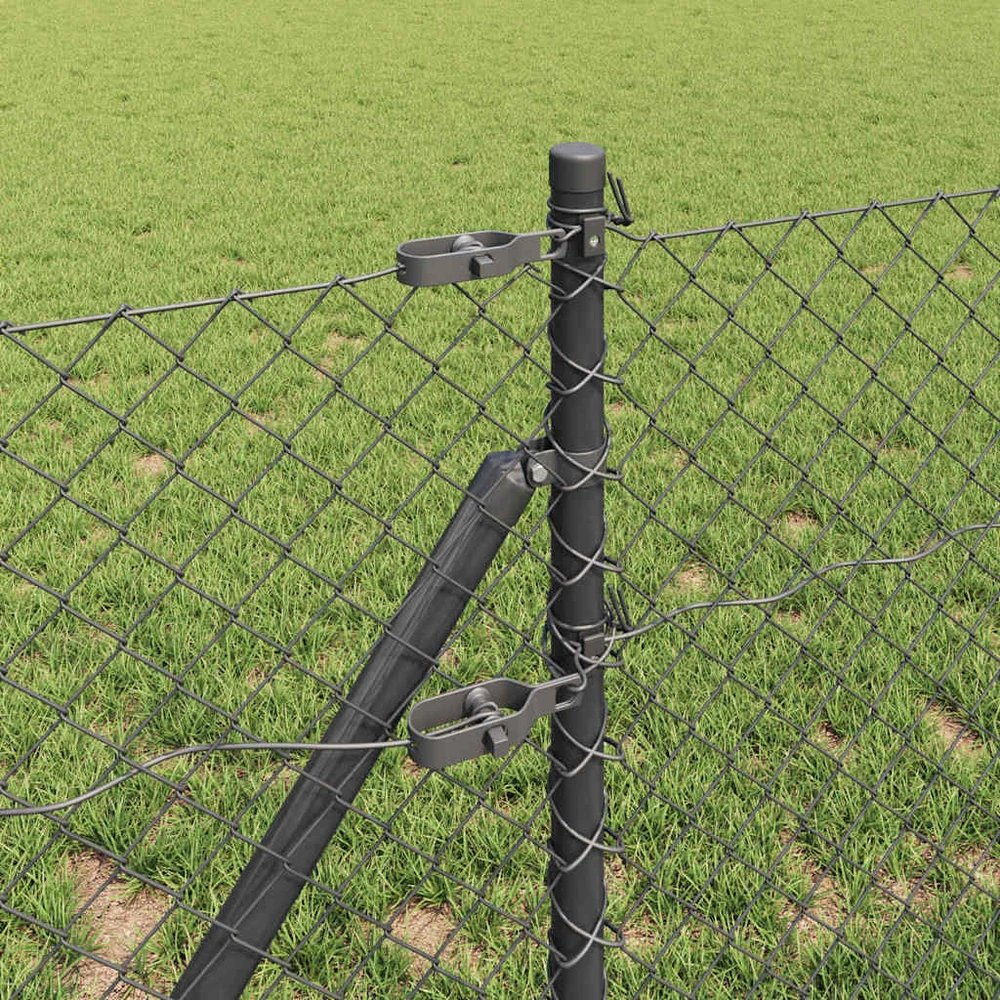 Grandinės tvoros tvirtinimas 25 x 0,6 m PVC dengtas plienas