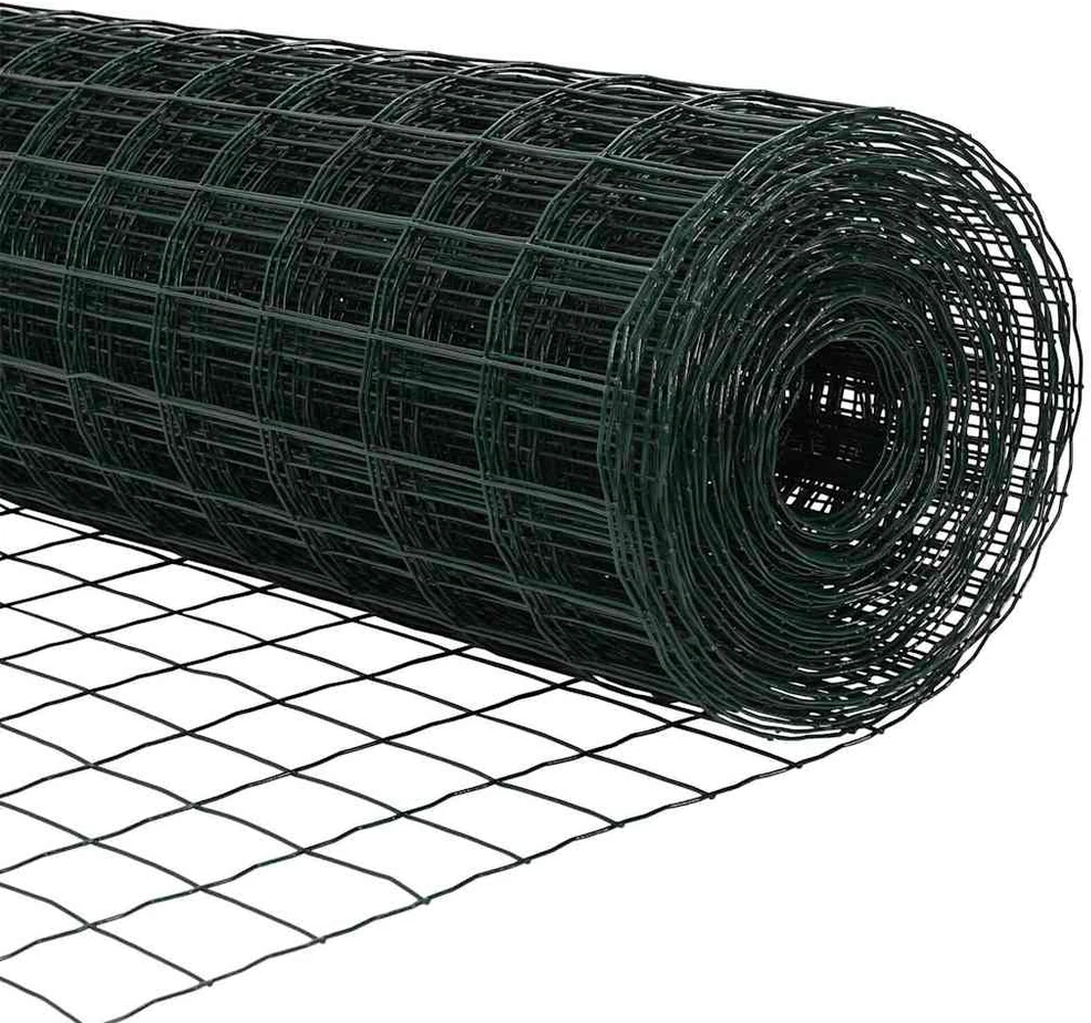 Euro tvoros žemės tvirtinimas 25 x 1 m PVC dengtas plienas