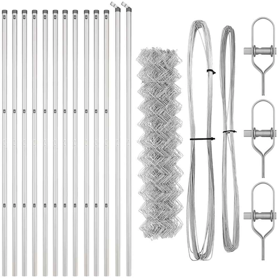 Grandinės tvoros tvirtinimas 25 x 1 m Galvanizuotas plienas