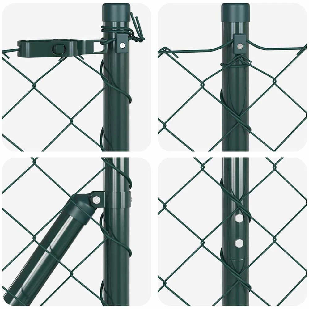 Grandinės tvoros tvirtinimas 25 x 1,4 m PVC dengtas plienas