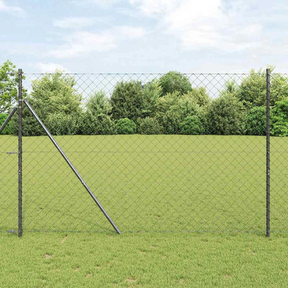 Grandinės tvoros tvirtinimas 25 x 1,5 m PVC dengtas plienas