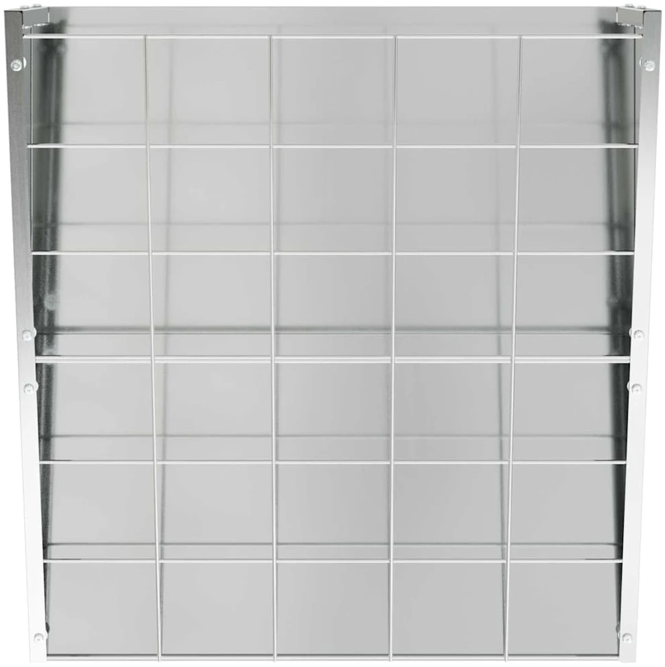 Pakabinama šiaudų šėrykla Sidabrinė 61 x 33 x 66 cm 5kg