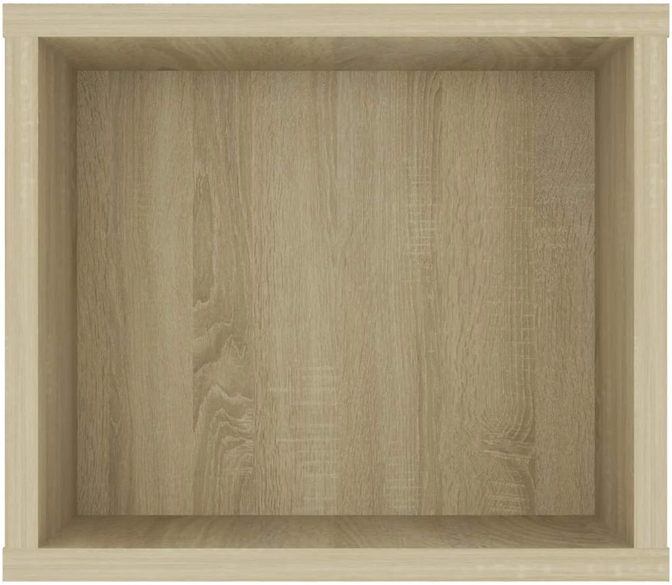TV staliukas Pakabinama TV spintelė, ąžuolo, 100x30x26,5cm, apdirbta mediena