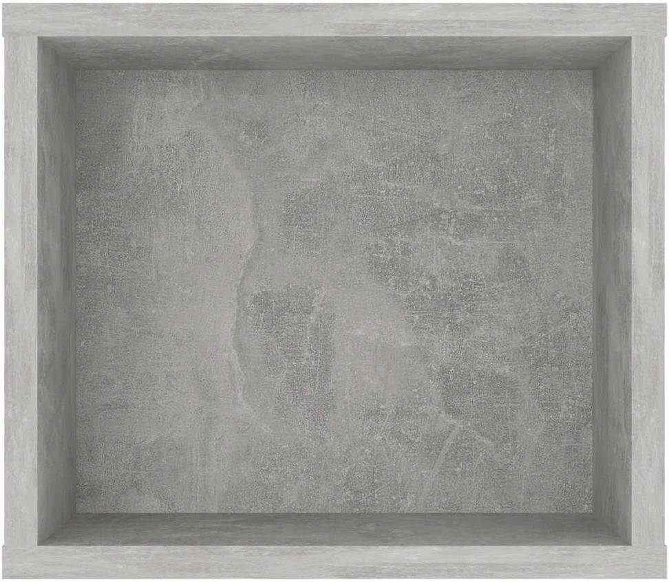 TV staliukas Pakabinama TV spintelė, betono pilka, 100x30x26,5cm, mediena