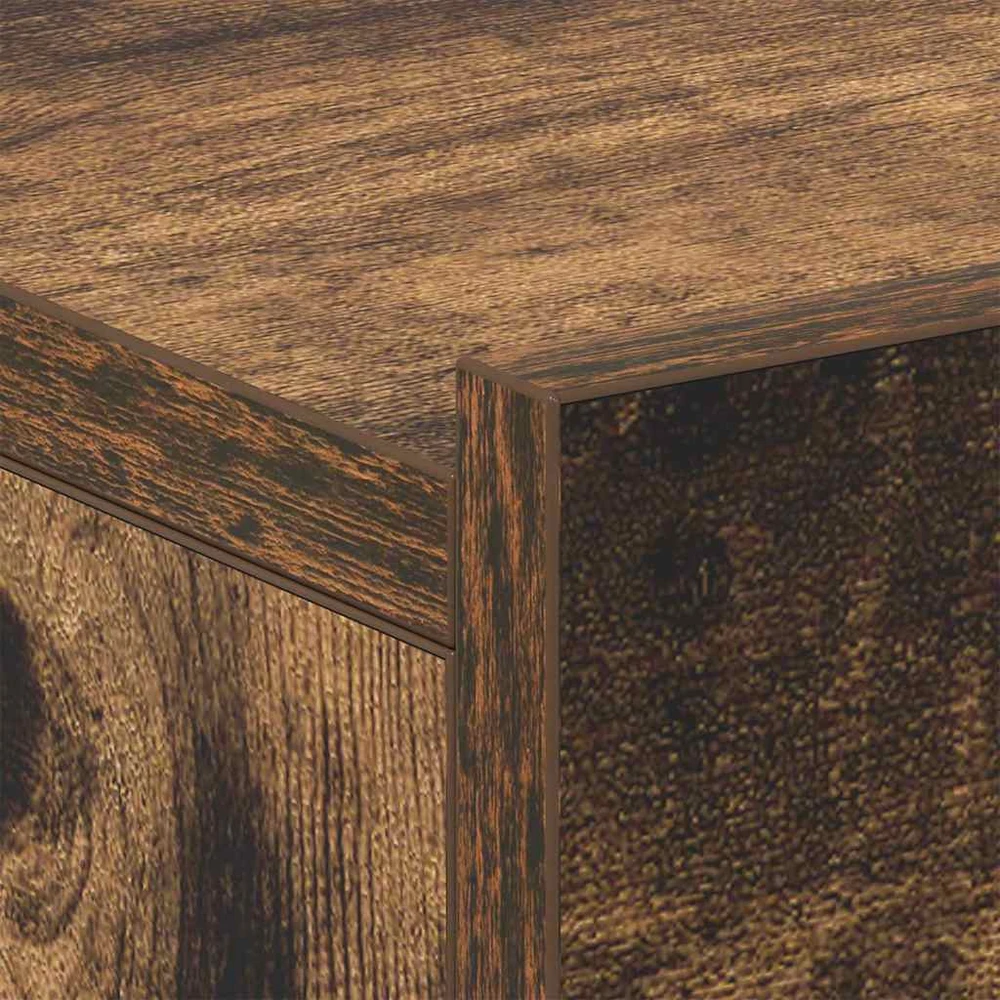 Pakabinamas naktinis staliukas, ąžuolo, 40x30x15cm, mediena