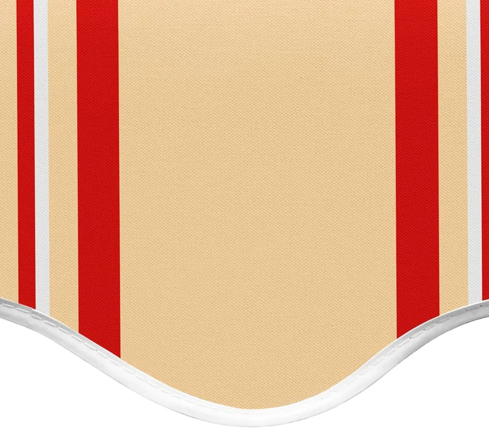 Pakaitinis audinys markizei, geltona/oranžinė spalva, 3x2,5m