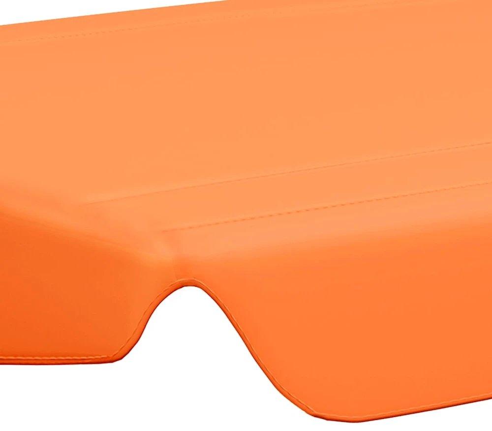 Pakaitinis skliautas sodo sūpynėms, oranžinis, 150/130x105/70cm