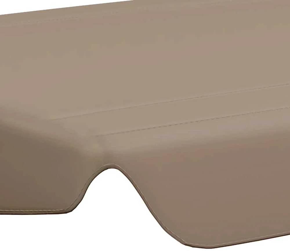 Pakaitinis skliautas sodo sūpynėms, taupe, 150/130x105/70cm