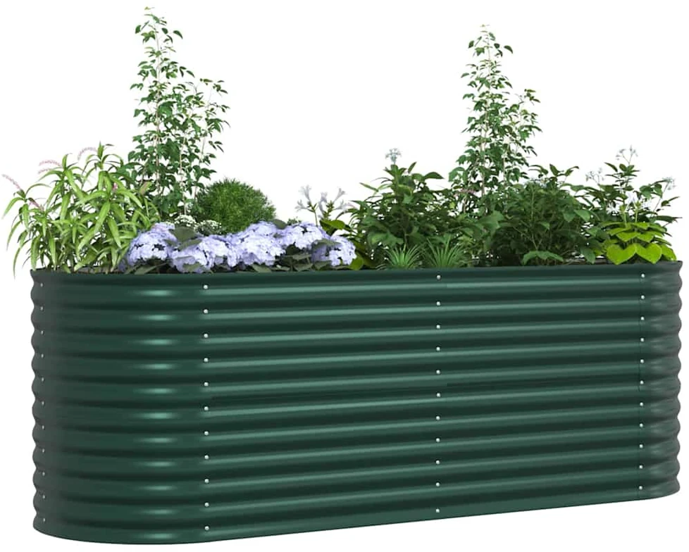 Pakelta lova Žalia 240 x 80 x 81 cm Plienas