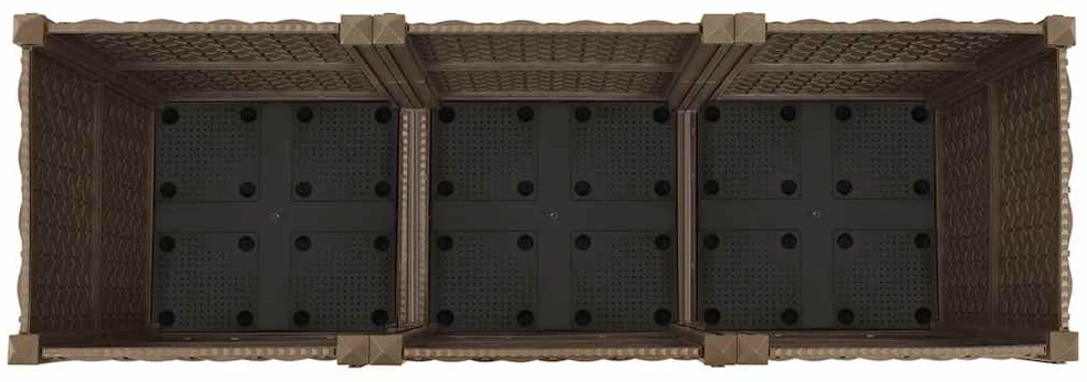 Aukštas lovelis, 120x40x38cm, polipropilenas