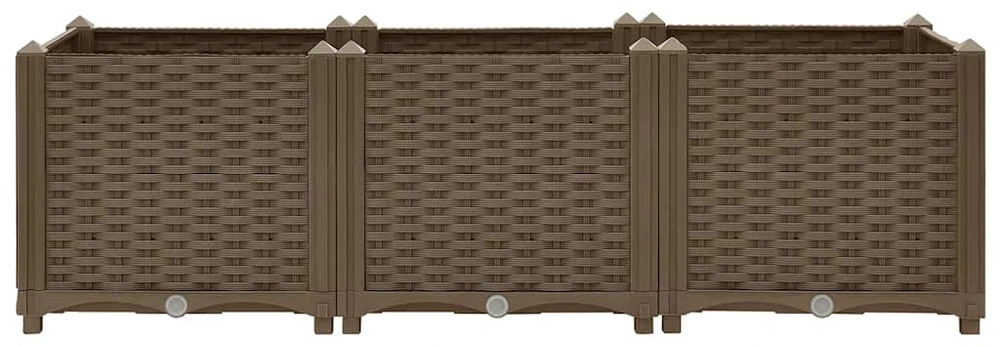 Aukštas lovelis, 120x40x38cm, polipropilenas