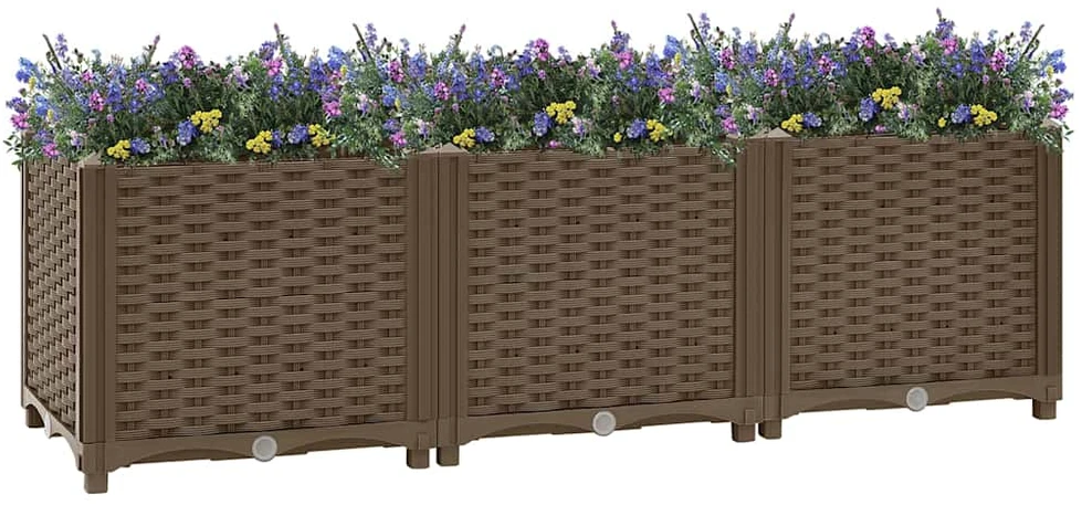 Aukštas lovelis, 120x40x38cm, polipropilenas