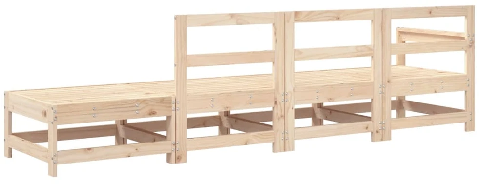 Pakeltas sodo lovelis, rudas, 160x88x77cm, galvan. plienas