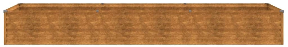 Aukštas sodo lovelis, 291x50x36cm, Corten plienas