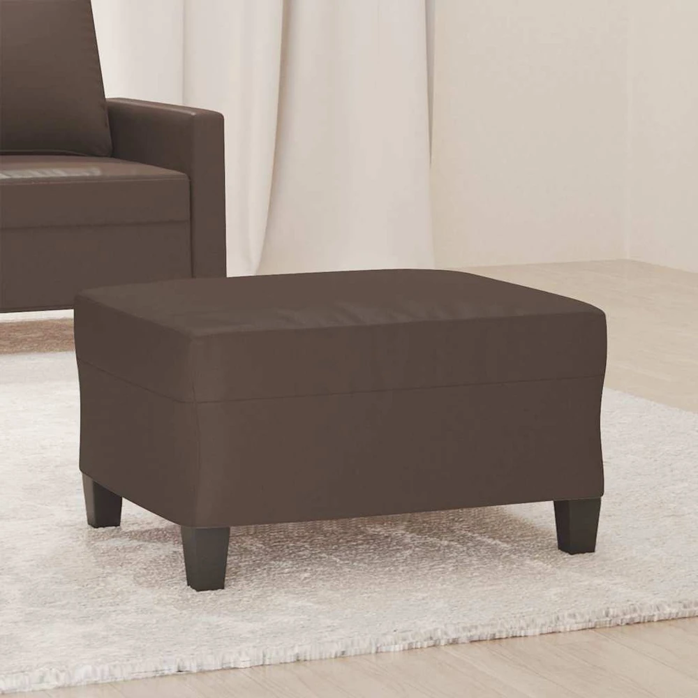 Sofa Pakoja, rudos spalvos, 70x55x41cm, dirbtinė oda