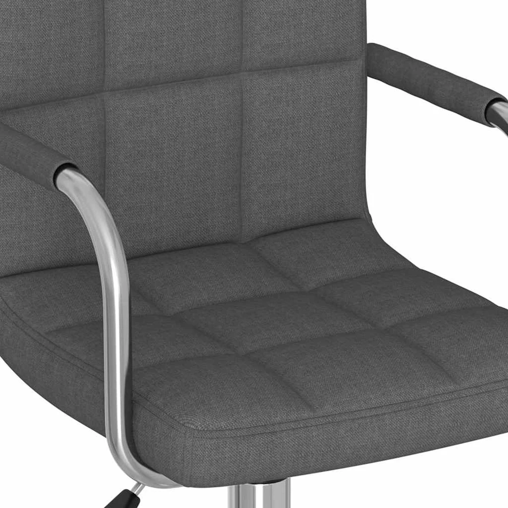 Pasukama valgomojo kėdė, tamsiai pilka, audinys (334668)