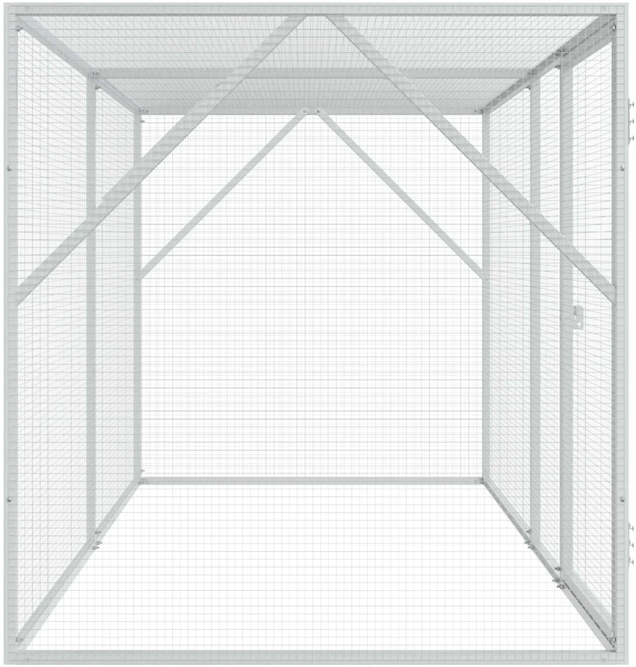 Paukščių narvas Antracitas 208 x 102 x 108 cm